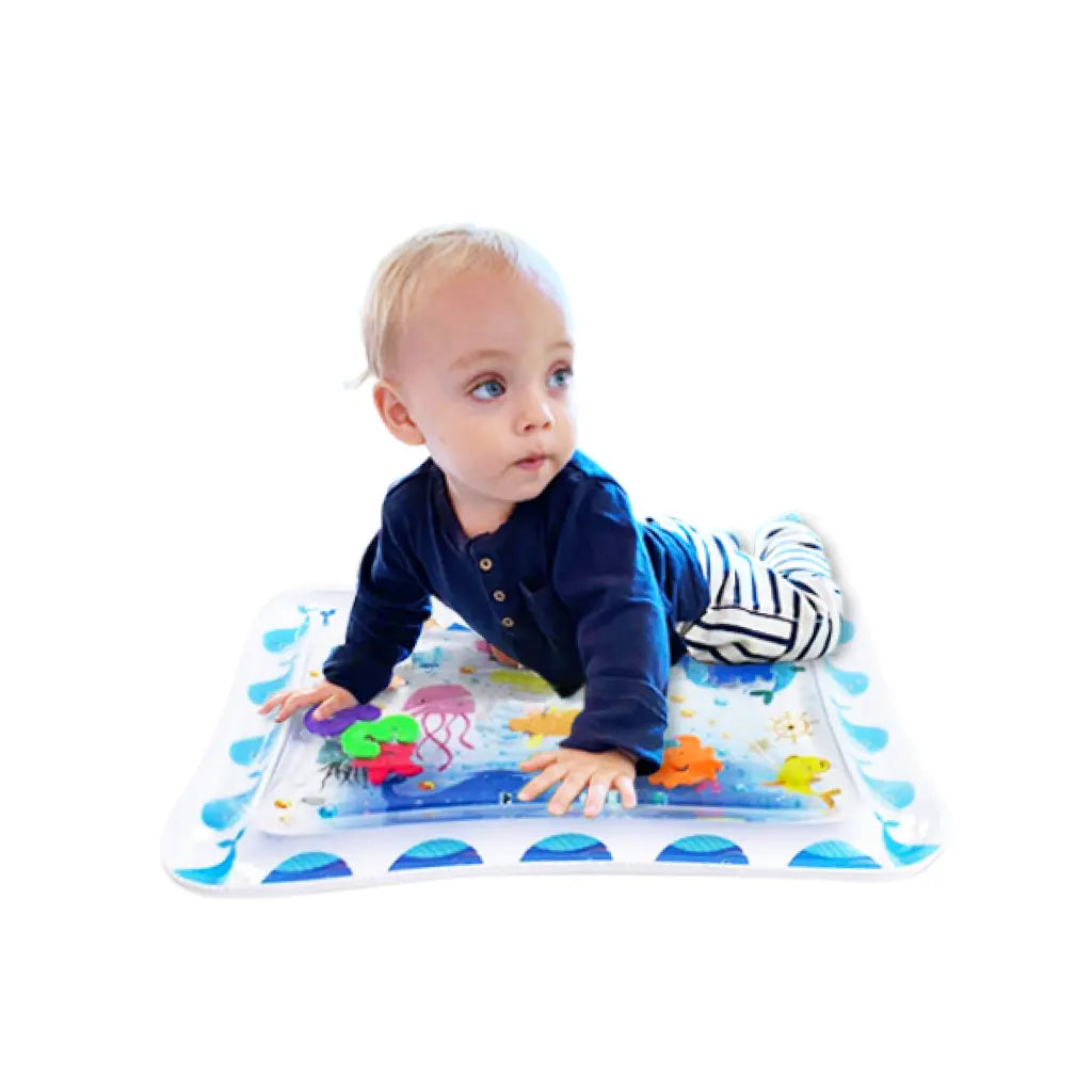 Tapete Bebé Inflable Agua Aqua Mat Estimulación Textura - Diako Nuevos - vista lateral