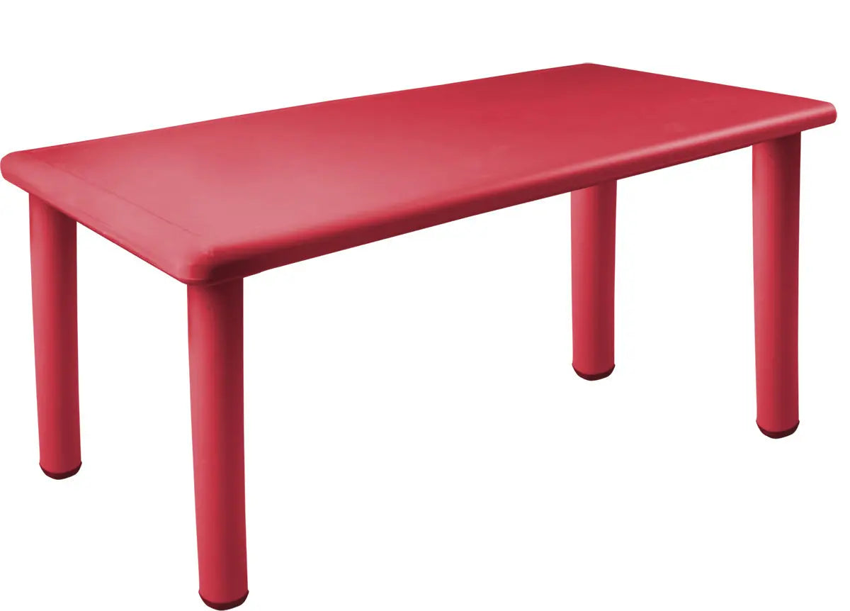 MESA RECTANGULAR BIYÚ ROJO - Diako