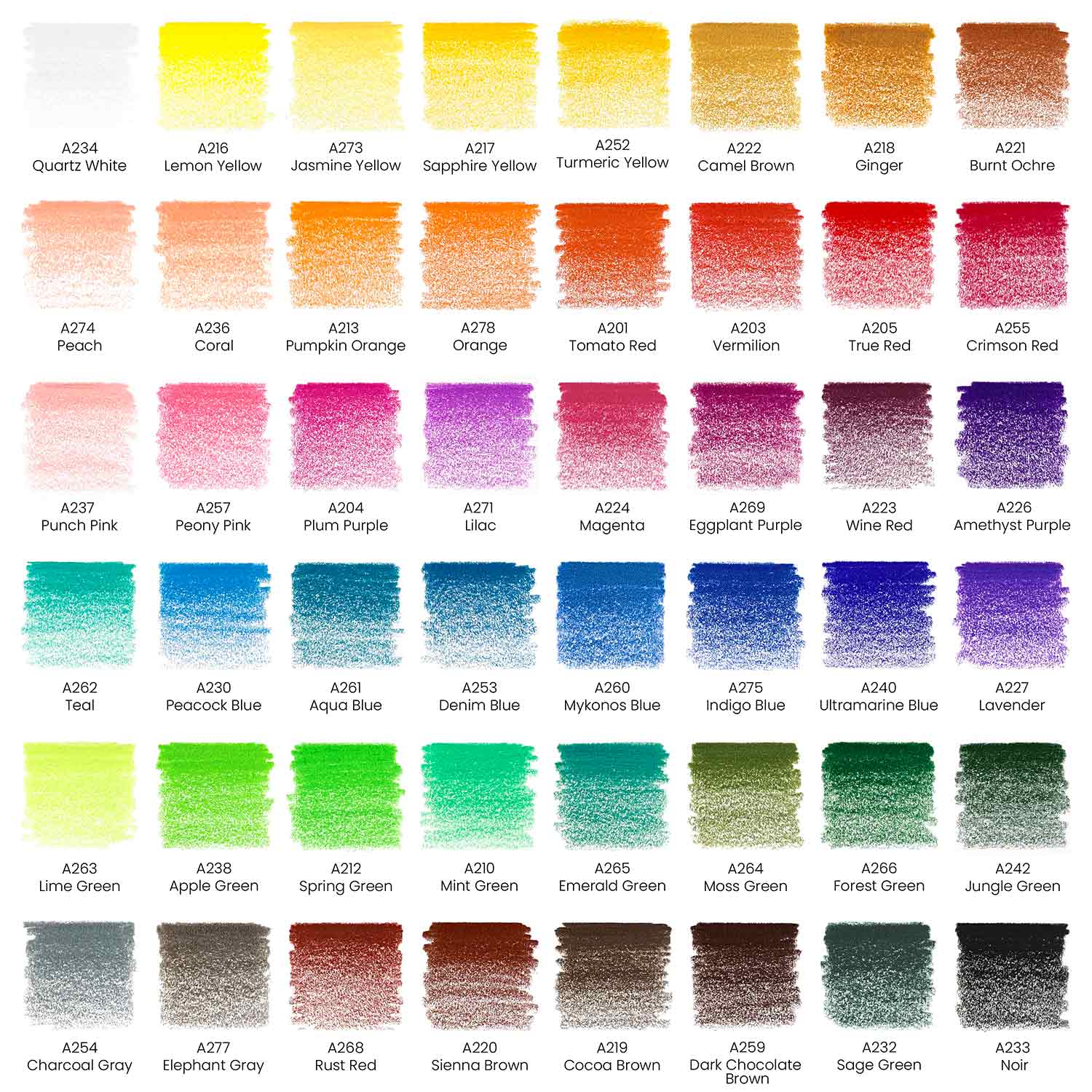 Set 48 Lápices Profesionales Colores Dibujo Arteza Premium