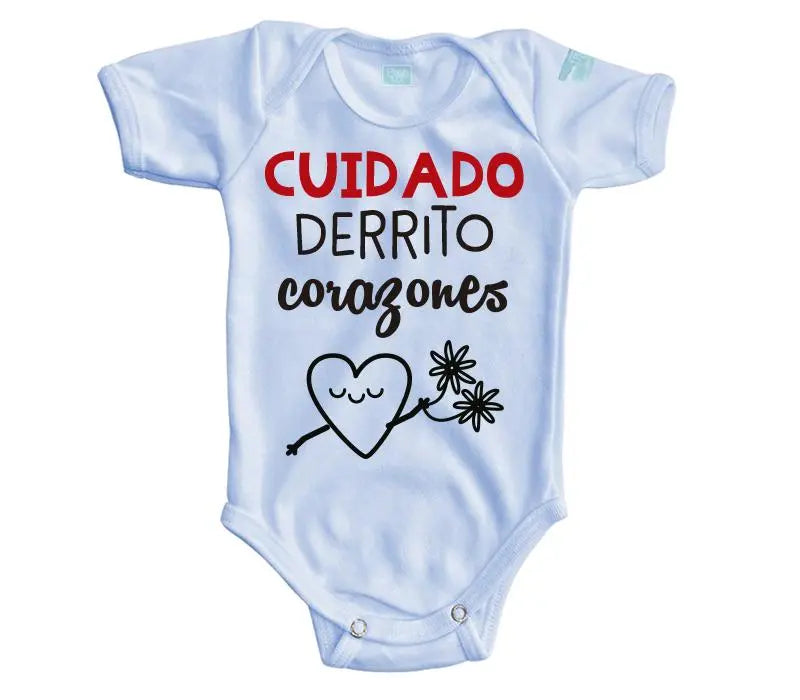 Body Bebé Derrito Corazones - MarchanteMX
