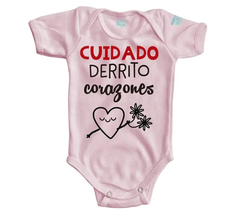 Body Bebé Derrito Corazones - MarchanteMX