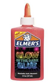 Pegamento líquido Elmers Glow in the Dark rosa 147 ml 2080947 - MarchanteMX