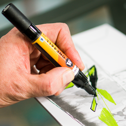 MOLOTOW -  MAIN KIT N¬∞ 1 con 12 marcadores acrílicos twin one4all de doble punta