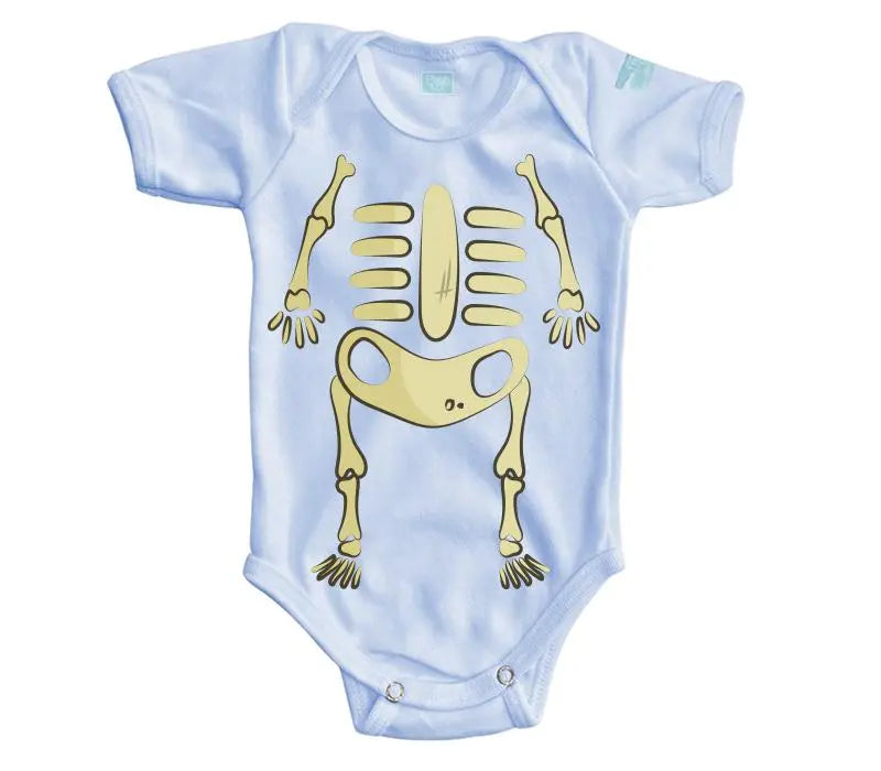 Body Bebé Esqueleto Halloween - MarchanteMX
