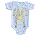 Body Bebé Esqueleto Halloween - MarchanteMX