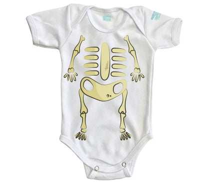 Body Bebé Esqueleto Halloween - MarchanteMX