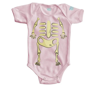 Body Bebé Esqueleto Halloween - MarchanteMX