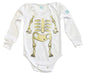 Body Bebé Esqueleto Halloween - MarchanteMX