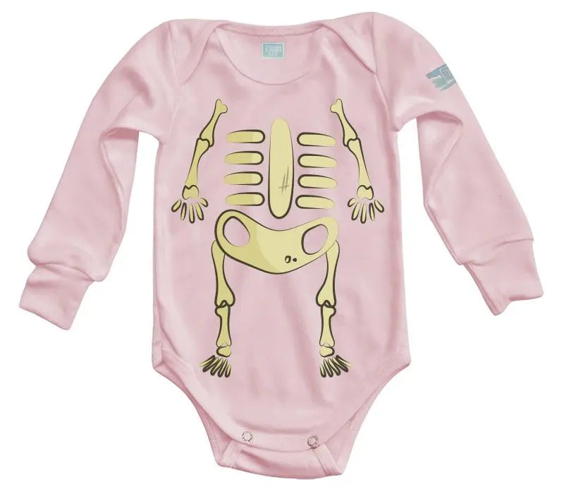 Body Bebé Esqueleto Halloween - MarchanteMX