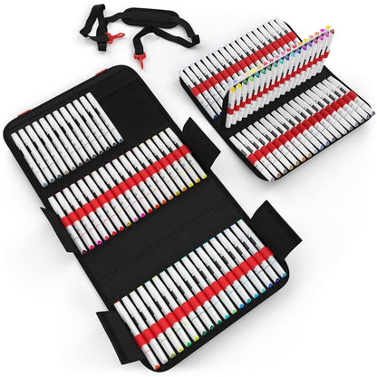 Set 120 Rotuladores Marcadores Doble Punta Everblend Arteza