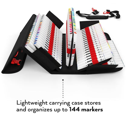 Set 120 Rotuladores Marcadores Doble Punta Everblend Arteza