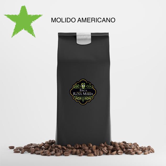 Café Tostado DARK Molido AMERICANO 1KG - MarchanteMX