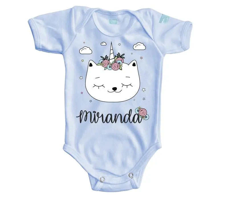 Body Bebé Gato-Unicornio - MarchanteMX