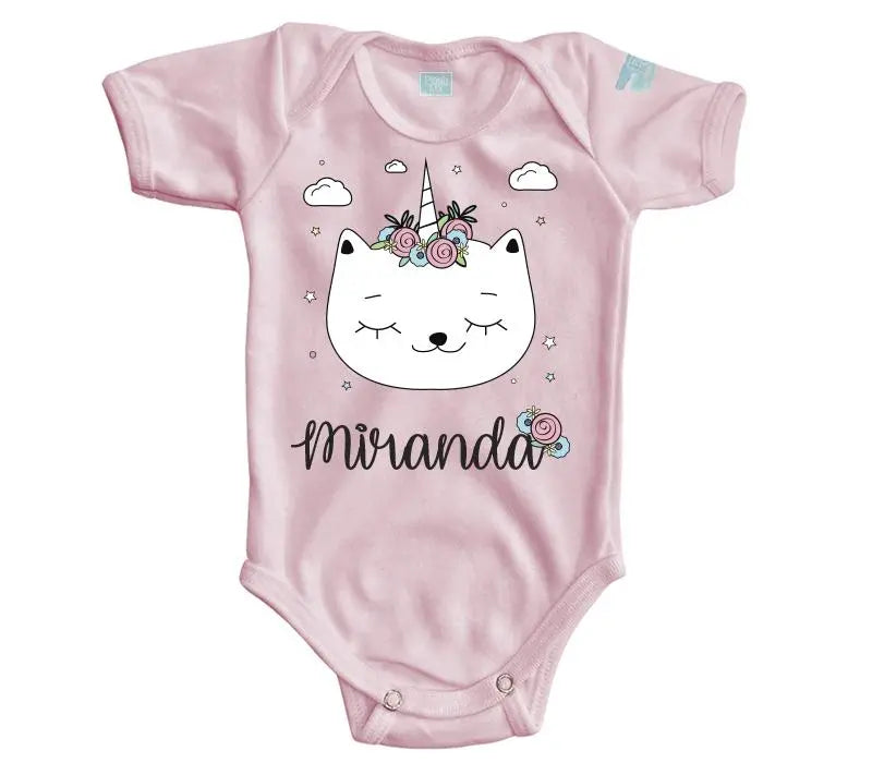 Body Bebé Gato-Unicornio - MarchanteMX