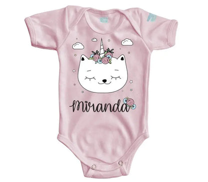 Body Bebé Gato-Unicornio - MarchanteMX