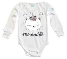 Body Bebé Gato-Unicornio - MarchanteMX
