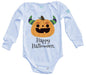 Body Bebé Happy Halloween Calabaza Cuernos - MarchanteMX