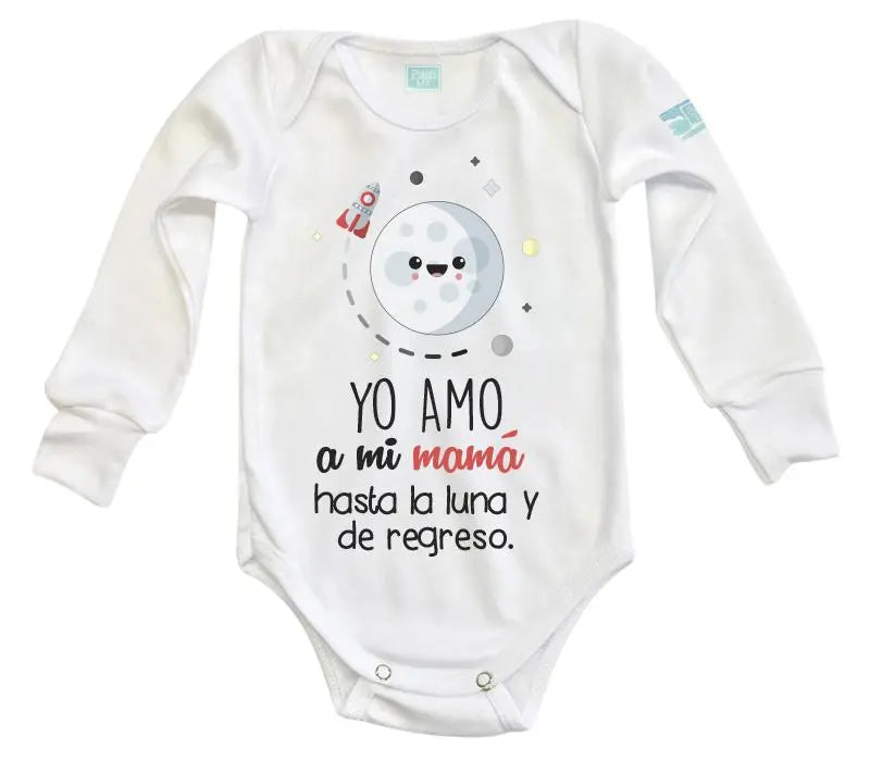 Body Bebé Yo amo a mi mamá - MarchanteMX