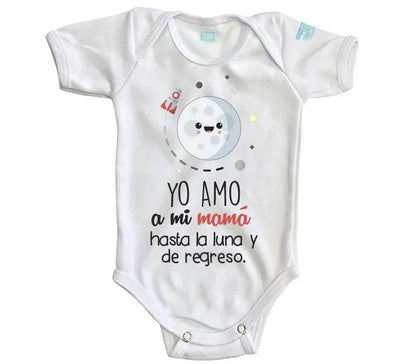Pañalero Yo amo a mi papá Manga Larga / Azul / 12 - Coveme - accesorios