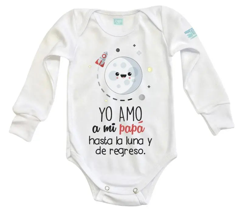 Body Bebé Yo amo a mi papá - MarchanteMX