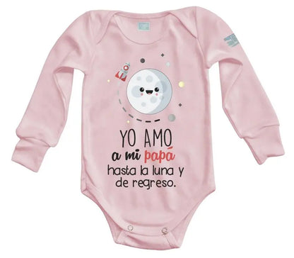 Body Bebé Yo amo a mi papá - MarchanteMX