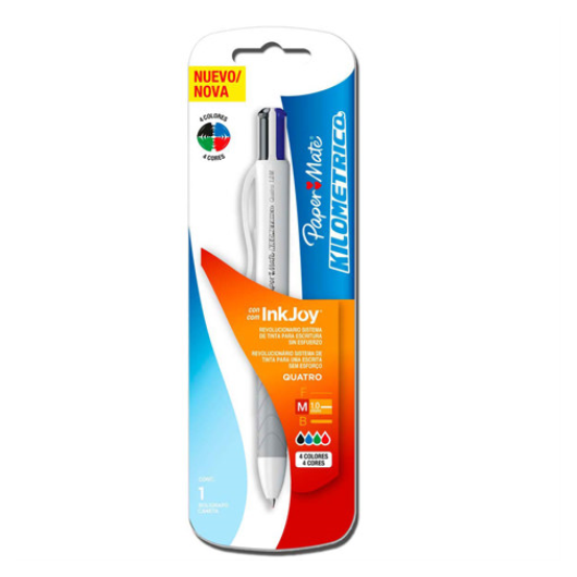 Bolígrafo Cuatricolor Colores Intensos Kilométrico 1 pieza G1867117 - MarchanteMX