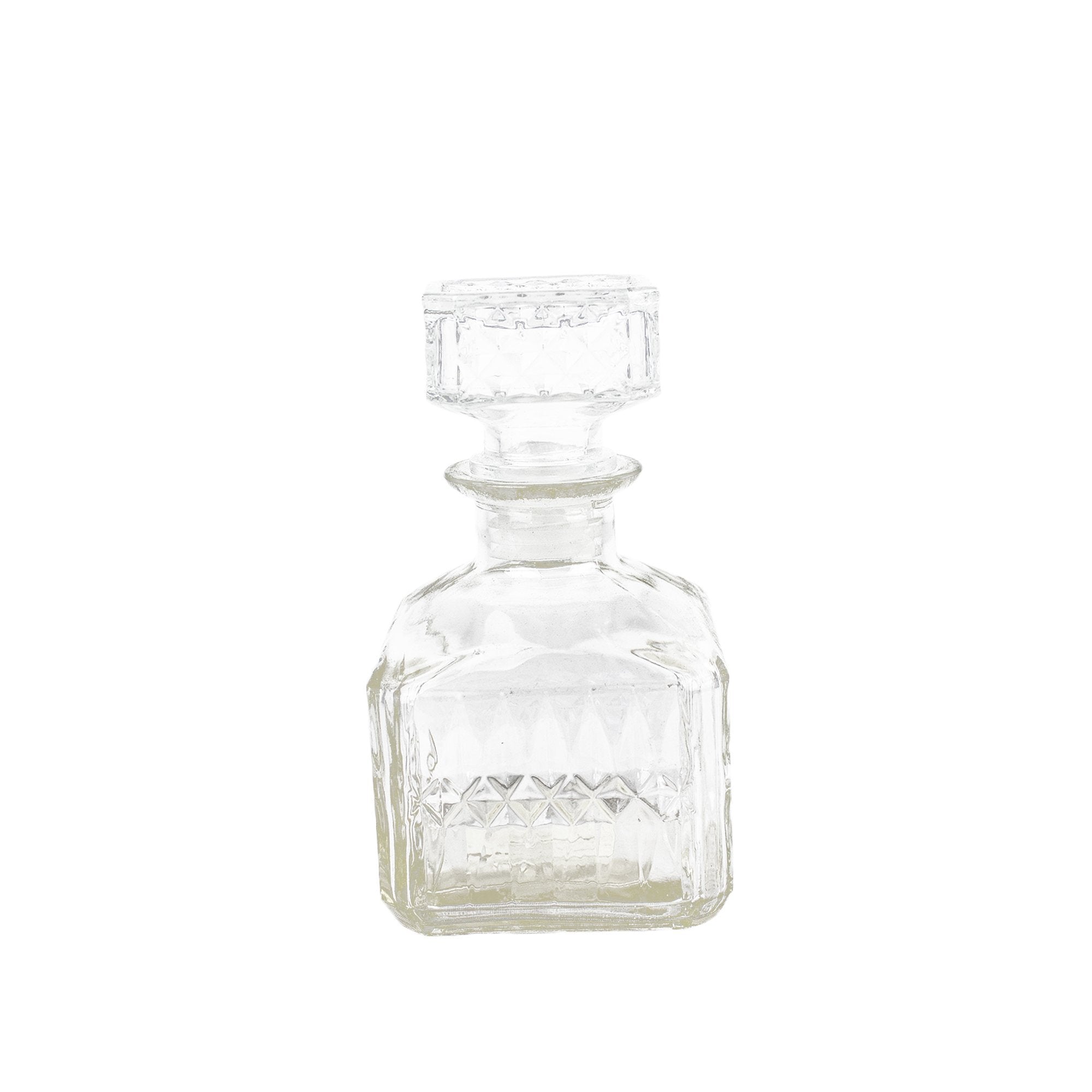 Botella de aceite de cocina tipo prensa: botella de aceite de vidrio de  diamante de 7 onzas, botella dispensadora de aceite de cocina para cocina