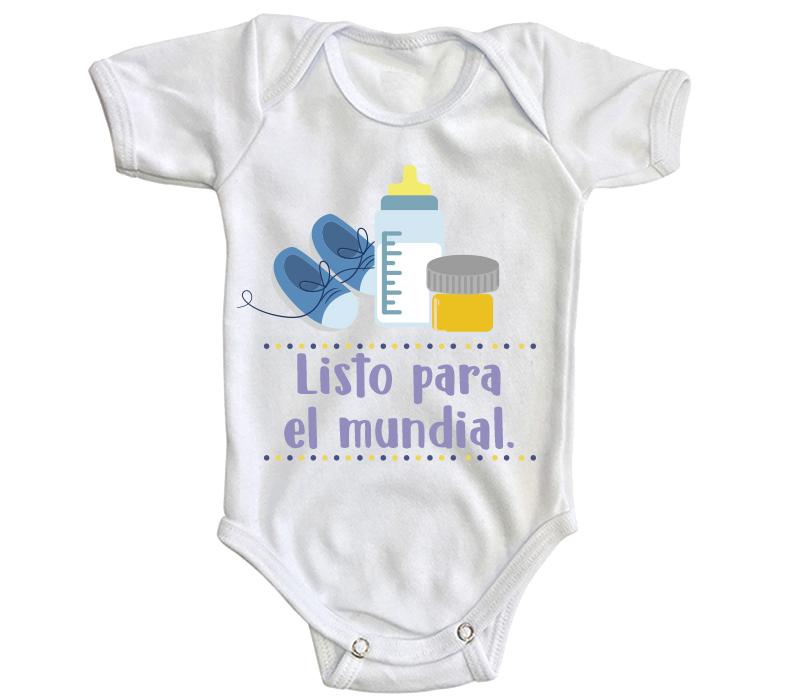 Body Bebé Listo para el mundial - MarchanteMX
