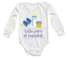 Body Bebé Listo para el mundial - MarchanteMX