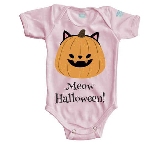 Body Bebé Meow Halloween - MarchanteMX
