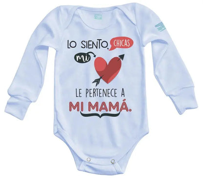 Body Bebé Mi Corazón - MarchanteMX