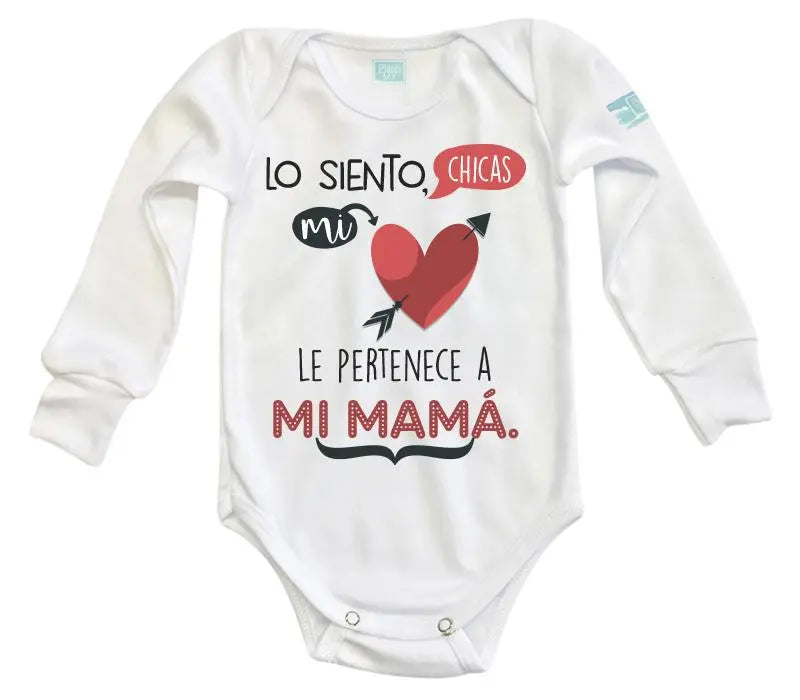 Body Bebé Mi Corazón - MarchanteMX