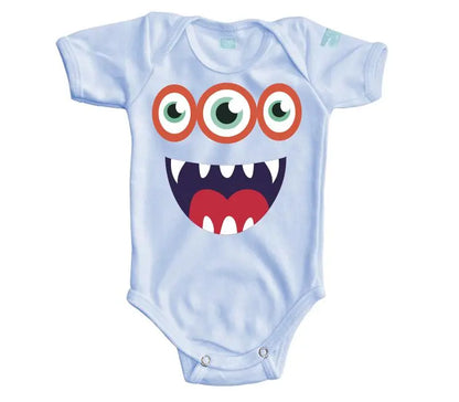 Body Bebé Monstruo 3 Ojos - MarchanteMX