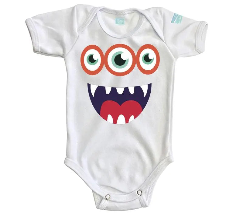 Body Bebé Monstruo 3 Ojos - MarchanteMX