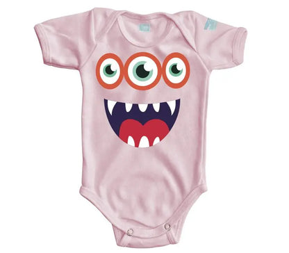 Body Bebé Monstruo 3 Ojos - MarchanteMX