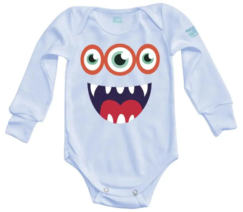 Body Bebé Monstruo 3 Ojos - MarchanteMX
