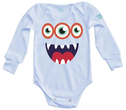 Body Bebé Monstruo 3 Ojos - MarchanteMX