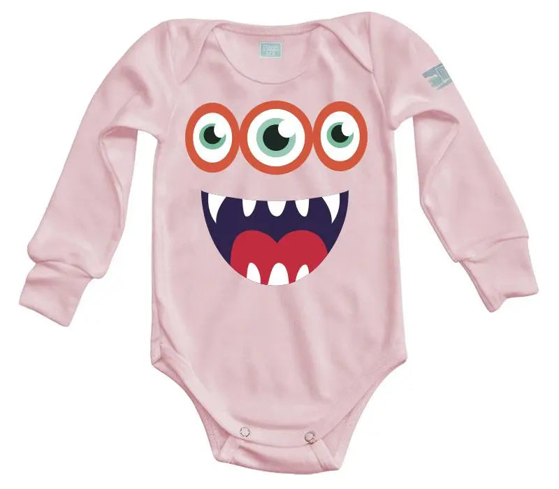 Body Bebé Monstruo 3 Ojos - MarchanteMX