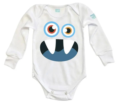 Body Bebé Monstruo Azul - MarchanteMX
