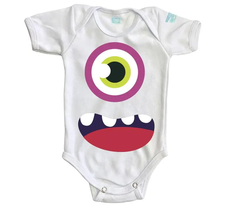 Body Bebé Monstruo Fiusha - MarchanteMX