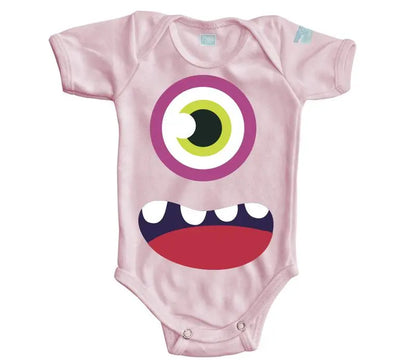 Body Bebé Monstruo Fiusha - MarchanteMX