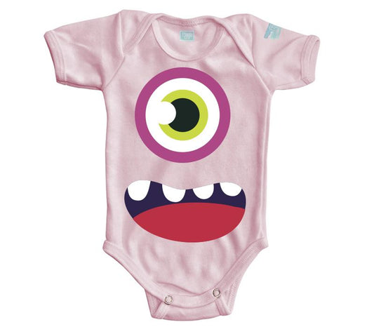 Body Bebé Monstruo Fiusha - MarchanteMX