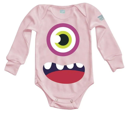 Body Bebé Monstruo Fiusha - MarchanteMX