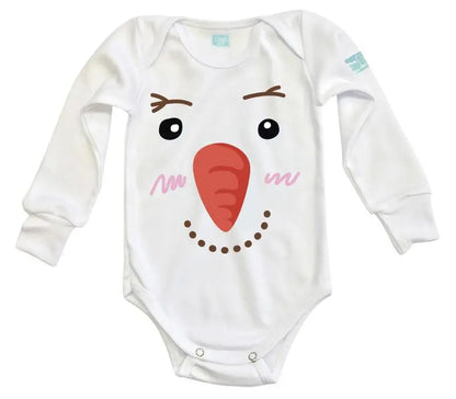 Body Bebé Muñeco de Nieve - MarchanteMX