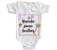 Body Bebé Nacida para brillar - MarchanteMX