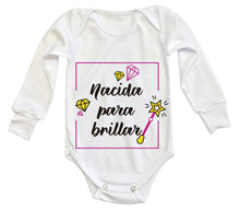 Body Bebé Nacida para brillar - MarchanteMX