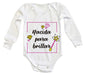Body Bebé Nacida para brillar - MarchanteMX