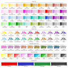 Set Supreme 80 Plumones Marcadores Tamaños Y Colores Arteza