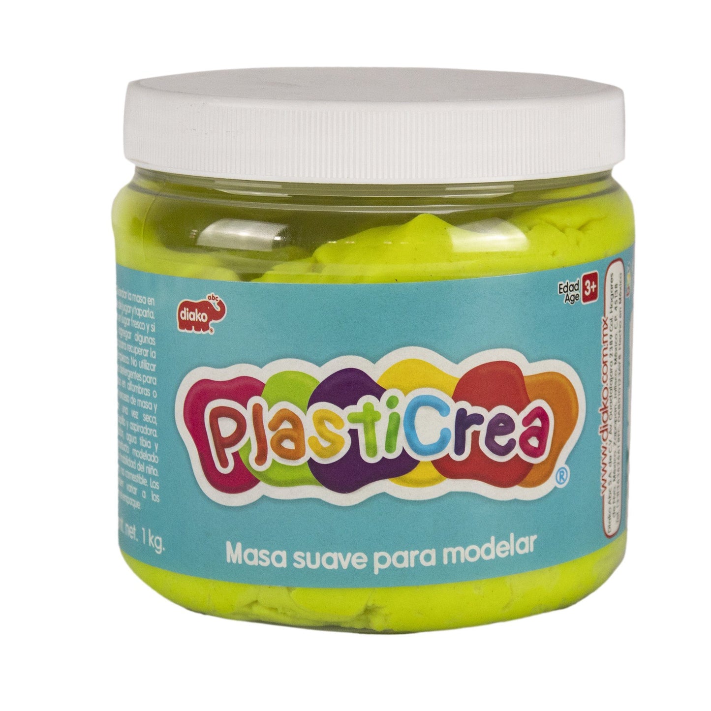 Plasticrea Amarillo 1Kg - MarchanteMX