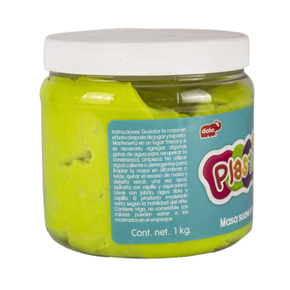 Plasticrea Amarillo 1Kg - MarchanteMX